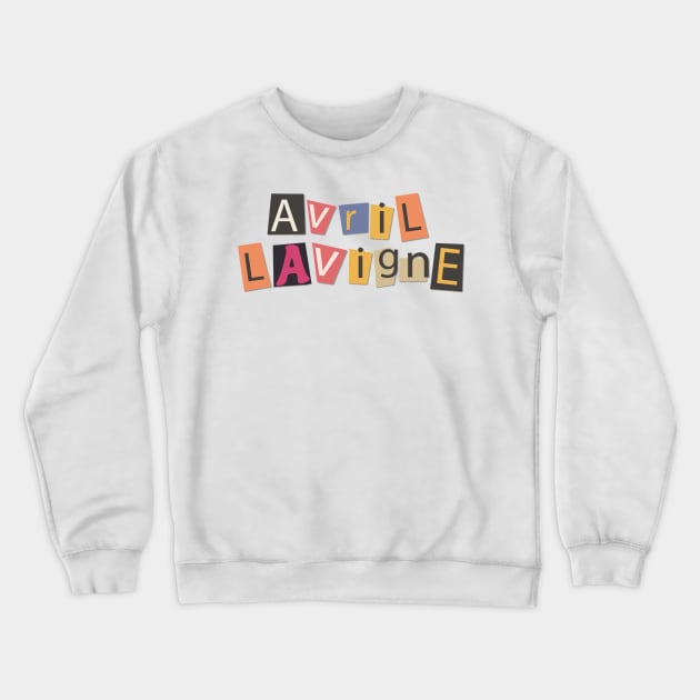 Avril Lavigne Crewneck Sweatshirt by pujiprili27